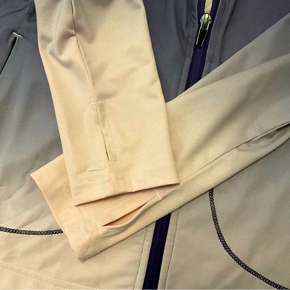 NWT Ombré Protech Athleisure Jacket Purple Workout Wear Gym - Picture 9 of 10